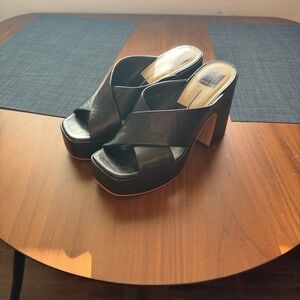 Dolce Vita wonder Black Platform Women's Shoes